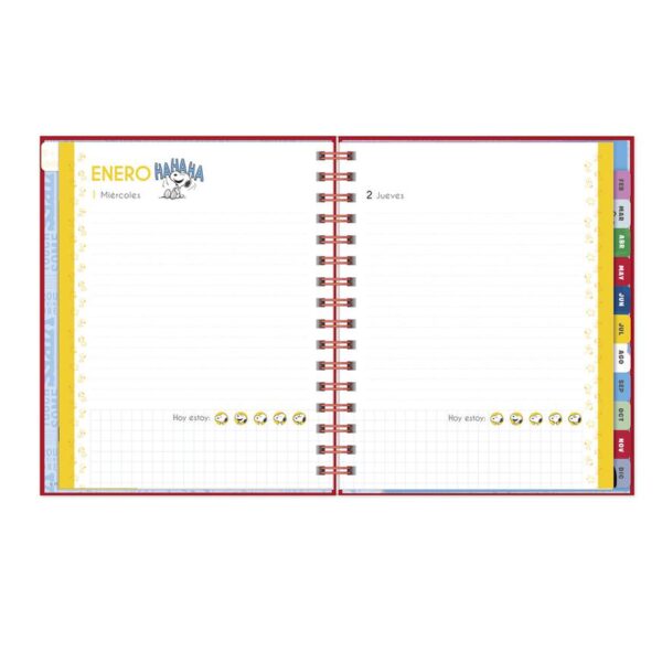 Agenda 2025 Dgnottas Snoopy Surtido - Image 2