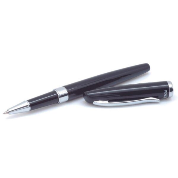 Bolígrafo Prime Negro Tinta Azul Inoxcrom