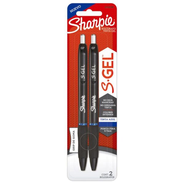 Bolígrafos Sharpie S-Gel Tinta Azul