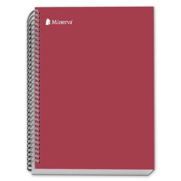 Cuaderno Cuadriculado Anillado Minerva A4 Sólido Tapa Dura Surtido 150 Hojas - Image 2