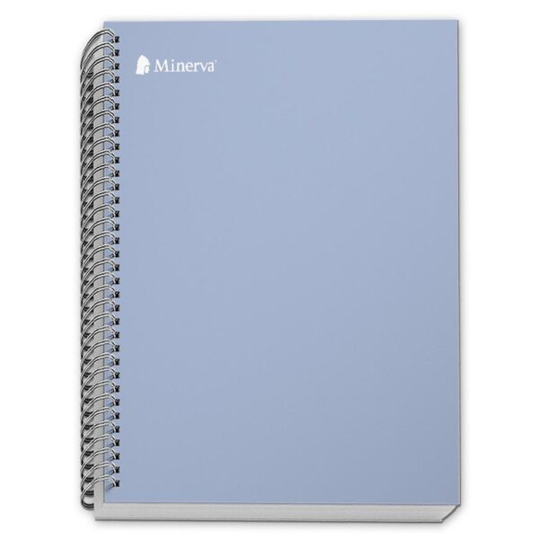 Cuaderno Cuadriculado Anillado Minerva A4 Sólido Tapa Dura Surtido 150 Hojas - Image 3