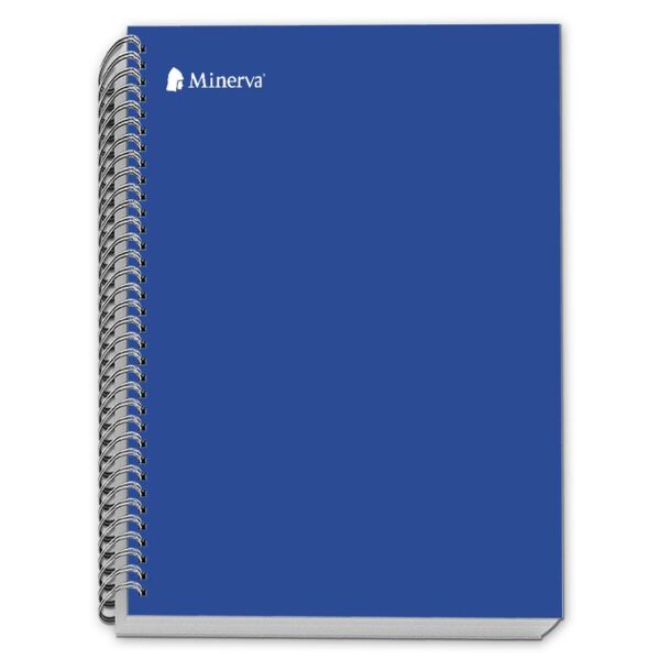 Cuaderno Cuadriculado Anillado Minerva A4 Sólido Tapa Dura Surtido 150 Hojas - Image 4