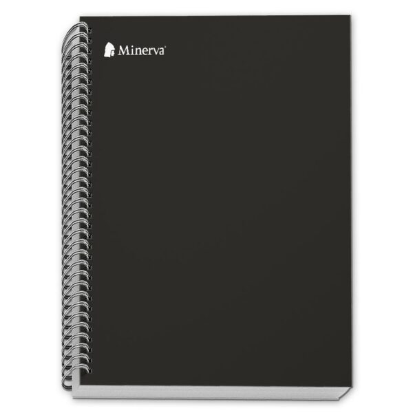 Cuaderno Cuadriculado Anillado Minerva A4 Sólido Tapa Dura Surtido 150 Hojas - Image 5