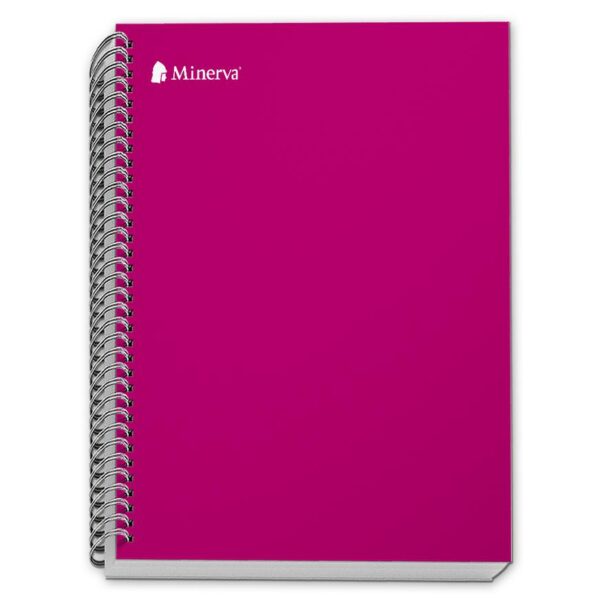 Cuaderno Cuadriculado Anillado Minerva A4 Sólido Tapa Dura Surtido 150 Hojas - Image 6