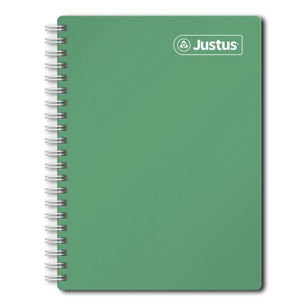 Cuaderno Cuadriculado Anillado Justus A4 Especial Tapa Dura Surtido 160 Hojas - Image 6