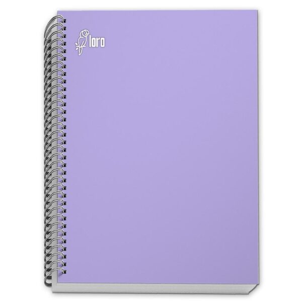 Cuaderno Cuadriculado Anillado Loro A4 Especial Tapa Dura Surtido 160 Hojas - Image 3