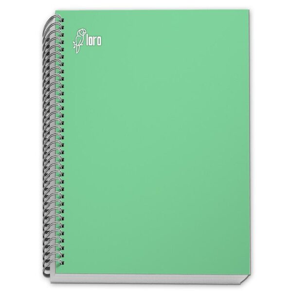 Cuaderno Cuadriculado Anillado Loro A4 Especial Tapa Dura Surtido 160 Hojas - Image 4