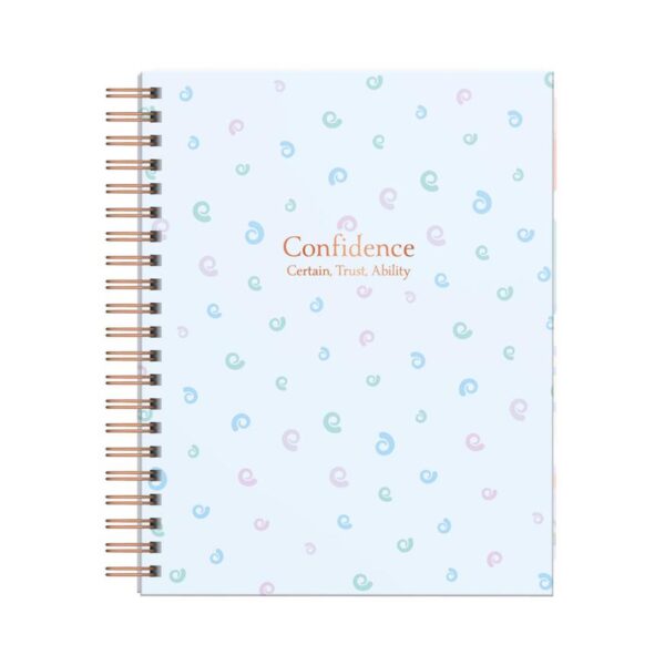 Cuaderno Cuadriculado Anillado Dgraf A4 Pasteles Tapa Dura Surtido 160 Hojas - Image 4